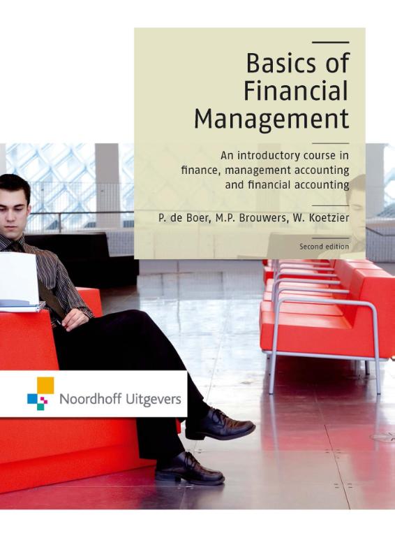 Omslag van Basics of financial management