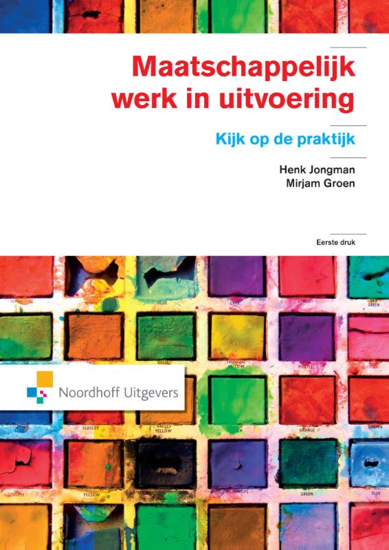 Omslag van Maatschappelijk werk in uitvoering