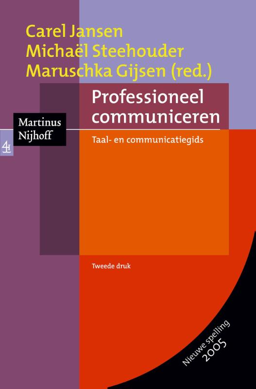 Omslag van Professioneel communiceren