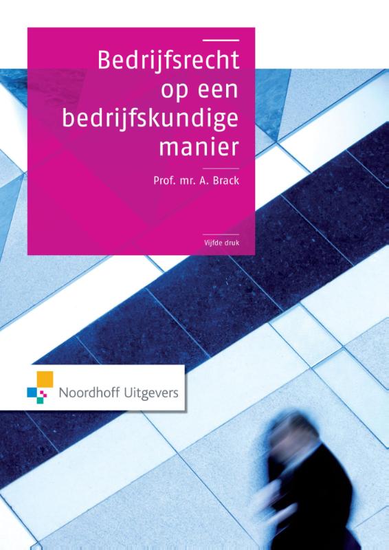 Omslag van Bedrijfsrecht op een bedrijfskundige manier