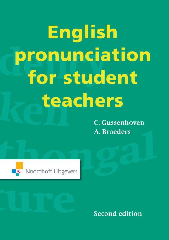 Omslag van English pronunciation for student teachers