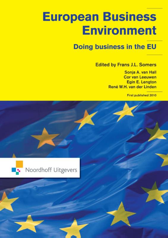 Omslag van European business environment