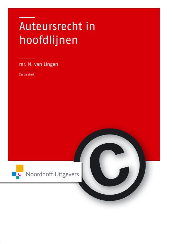 Omslag van Auteursrecht in hoofdlijnen