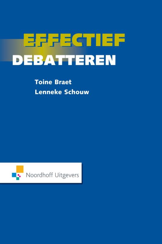Omslag van Effectief debatteren