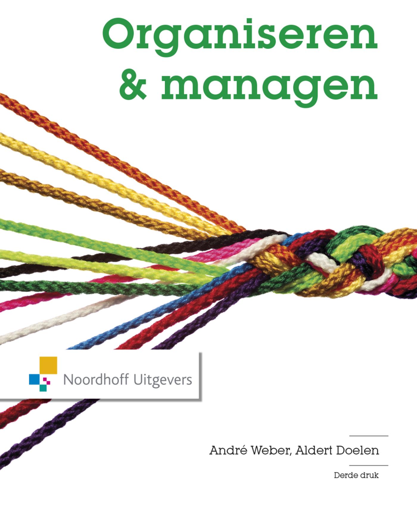 Omslag van Organiseren en managen