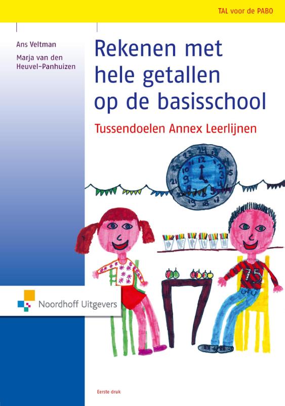 Omslag van Rekenen met hele getallen op de basisschool