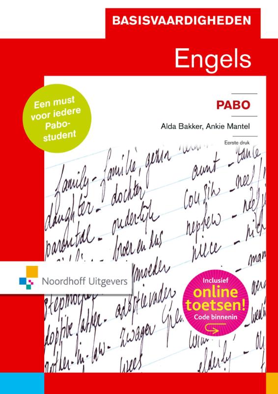Omslag van Basisvaardigheden Engels voor de Pabo