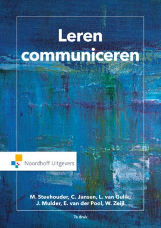 Omslag van Leren communiceren