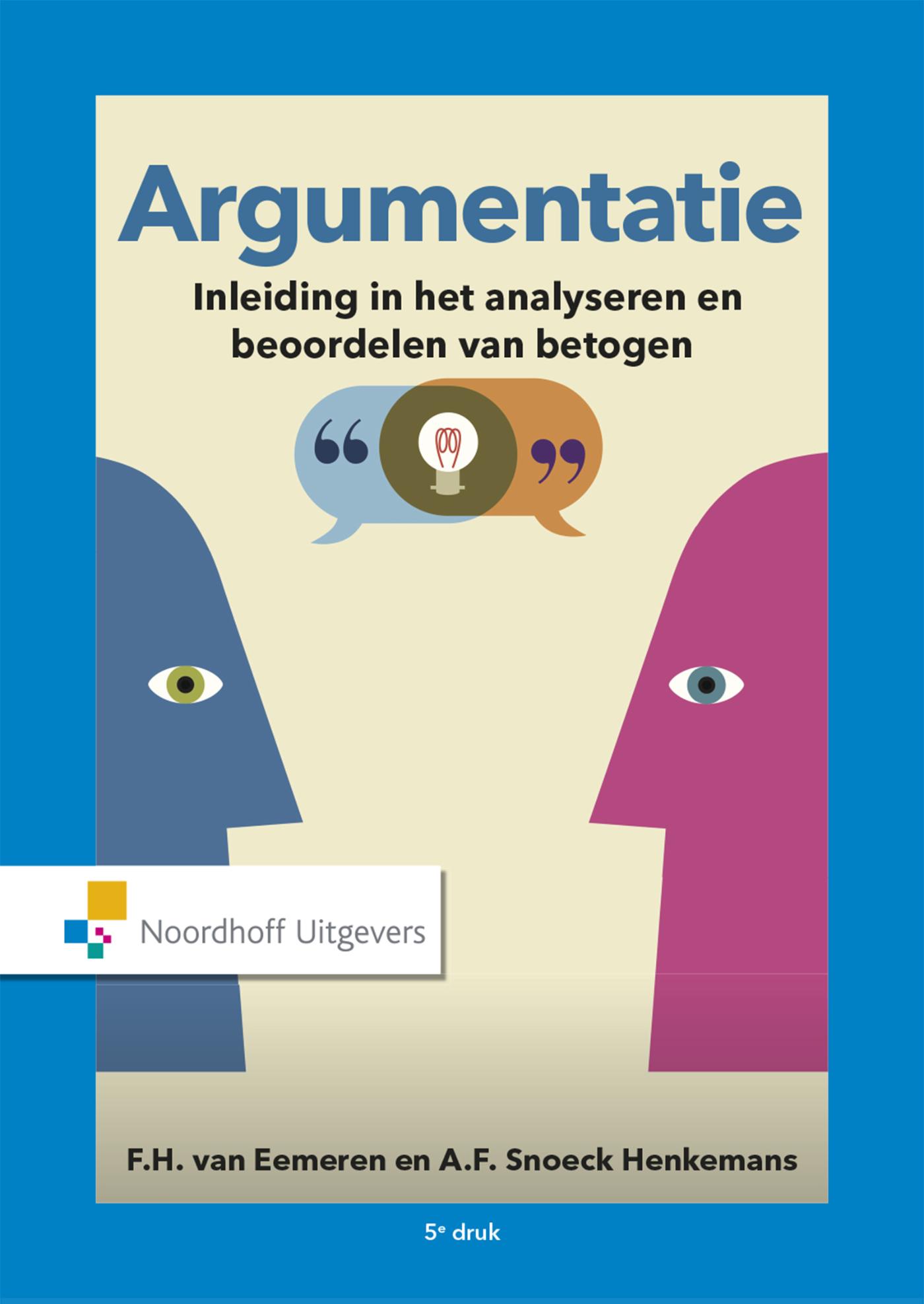 Omslag van Argumentatie