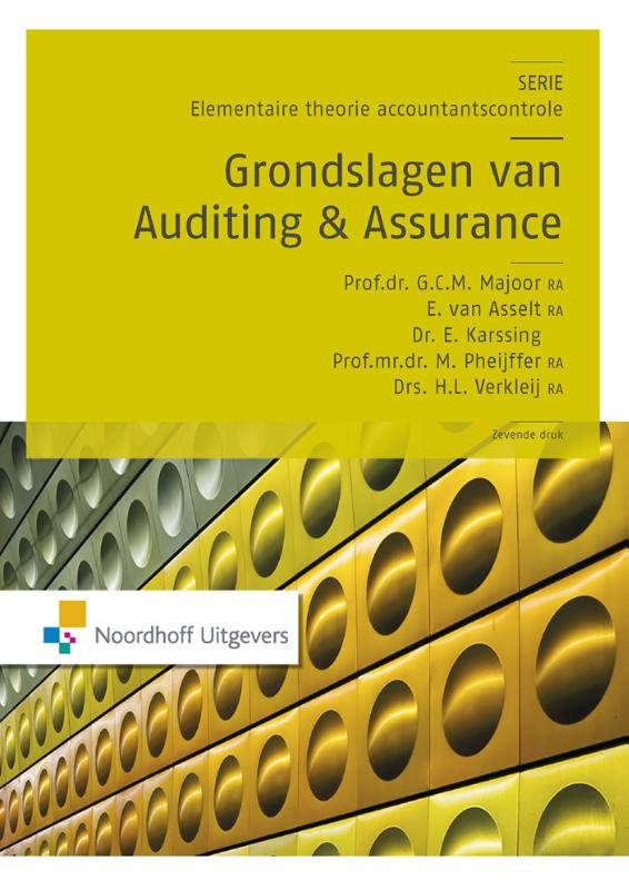 Omslag van Grondslagen van auditing & assurance