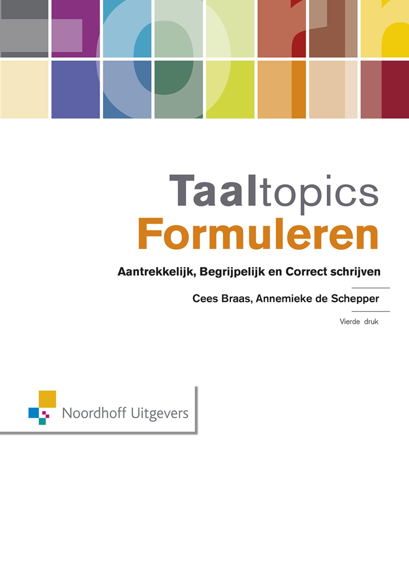 Omslag van Taaltopics Formuleren