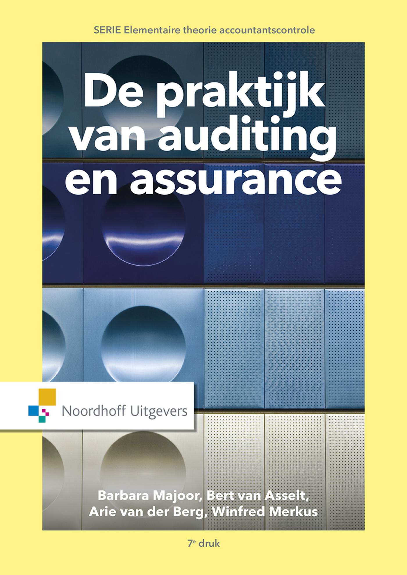Omslag van De praktijk van auditing en assurance