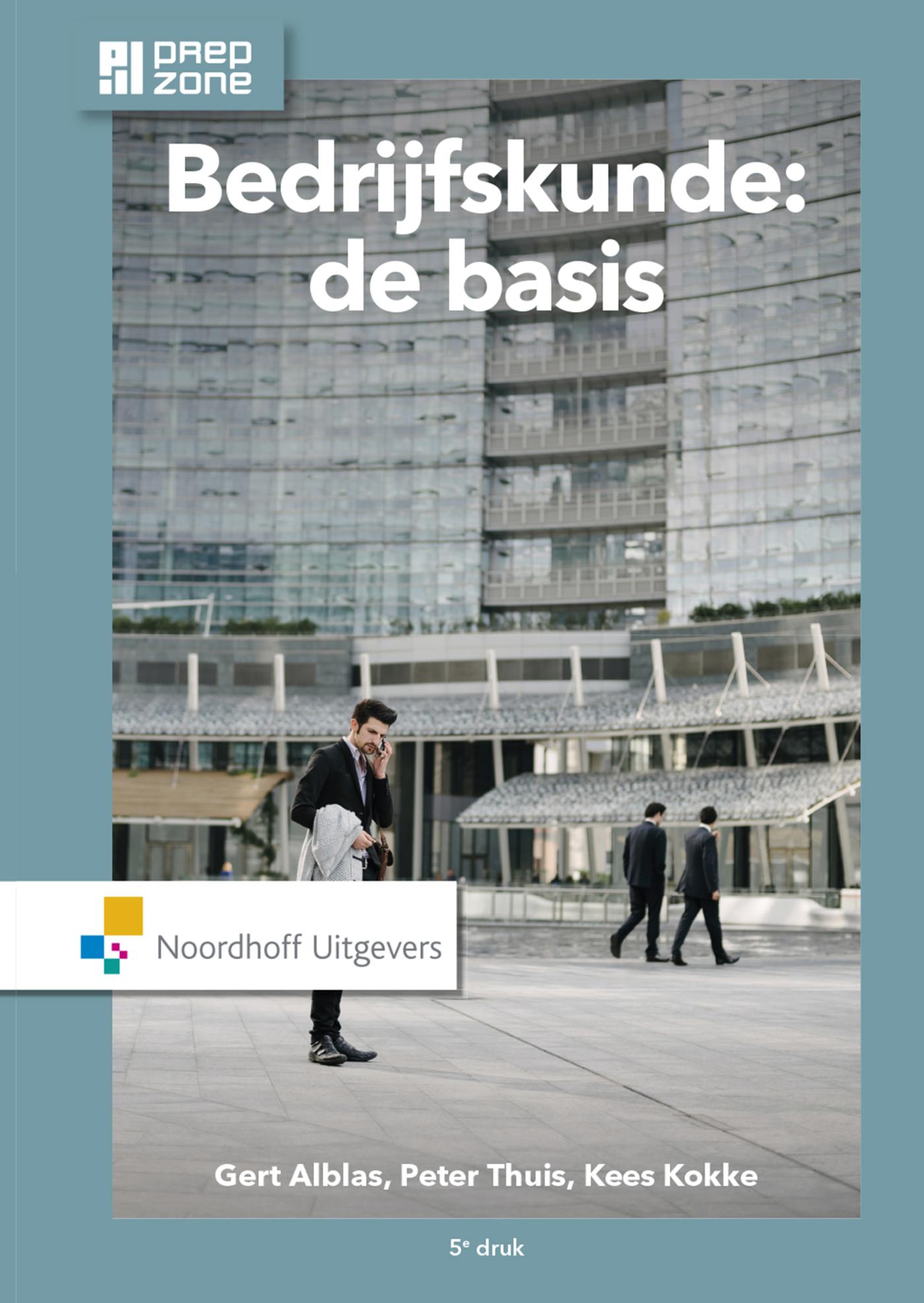 Omslag van Bedrijfskunde: de basis