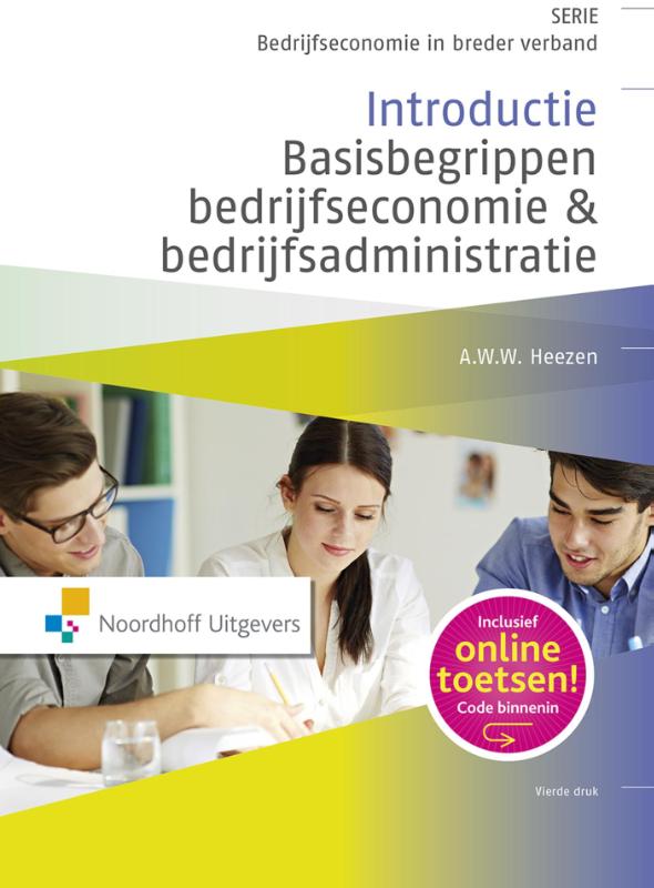 Omslag van Introductie basisbegrippen bedrijfseconomie en bedrijfsadministratie