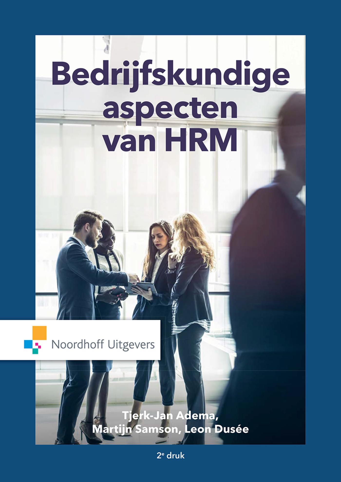 Omslag van Bedrijfskundige aspecten van HRM