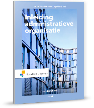 Omslag van Inleiding administratieve organisatie