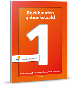 Omslag van Boekhouden geboekstaafd 1