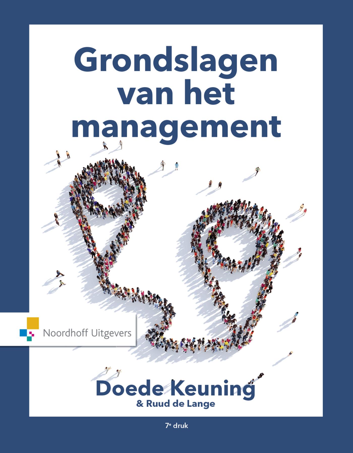 Omslag van Grondslagen van het management