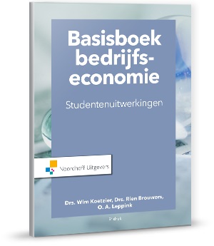 Omslag van Basisboek bedrijfseconomie-studentenuitwerkingen