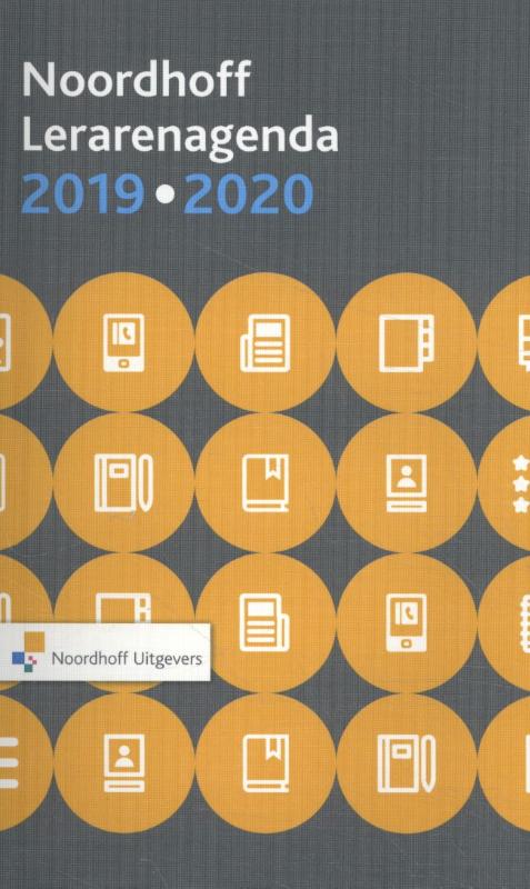 Omslag van Noordhoff Lerarenagenda 2019-2020