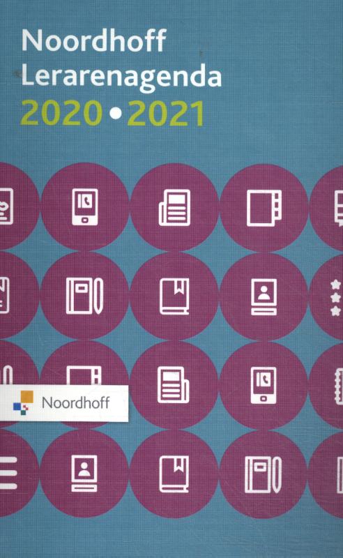 Omslag van Noordhoff Lerarenagenda 2020-2021