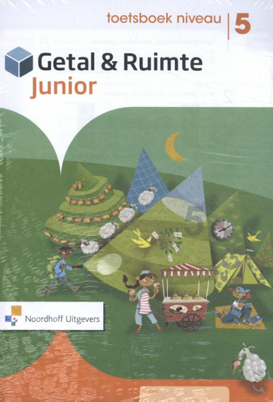 Omslag van Getal & Ruimte jr 1e editie groep 5 toetsboek niveau (5 ex)