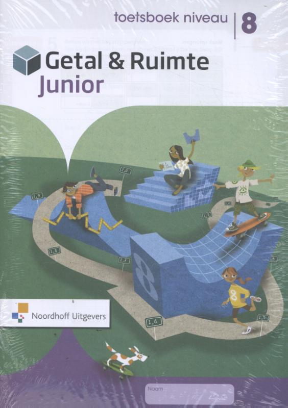 Omslag van Getal & Ruimte jr 1e editie groep 8 toetsboek niveau (5ex)