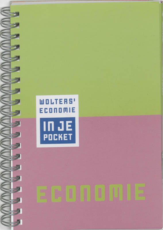 Omslag van Wolters in je pocket Economie