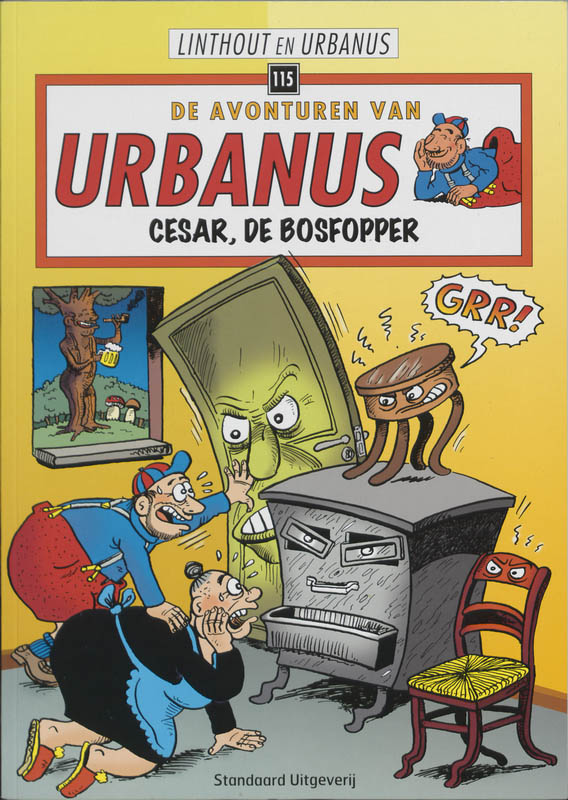 Omslag van Cesar, de bosfopper