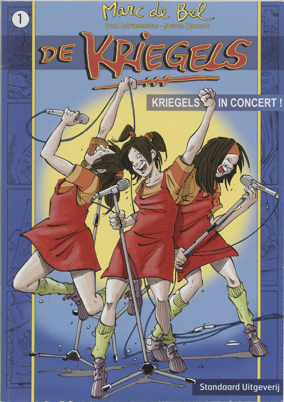 Omslag van De Kriegels in Concert