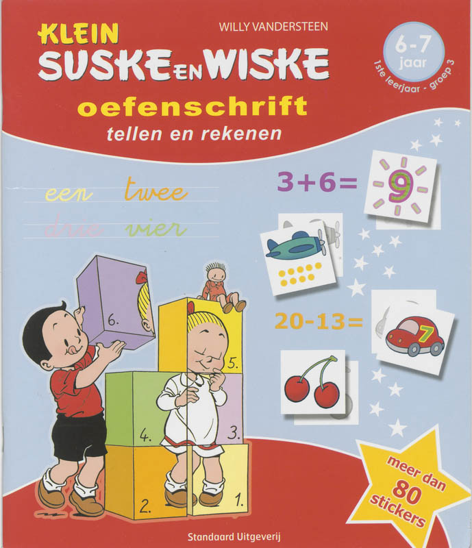 Omslag van Oefenschrift tellen en rekenen