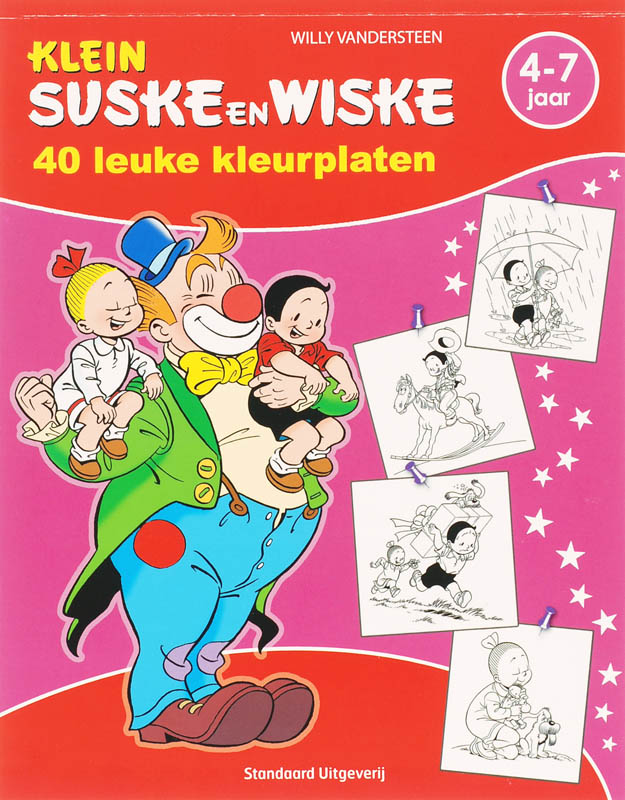 Omslag van 40 leuke kleurplaten