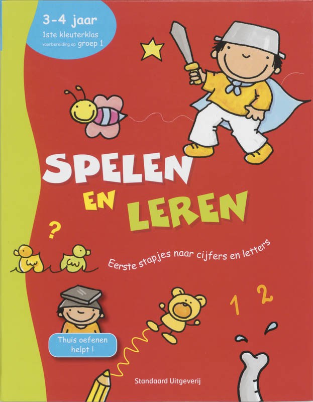 Omslag van Spelen en leren 3-4 jaar