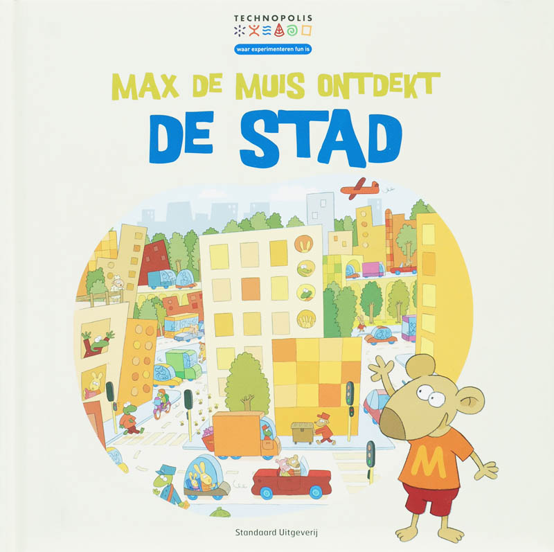 Omslag van Max de muis ontdekt de stad
