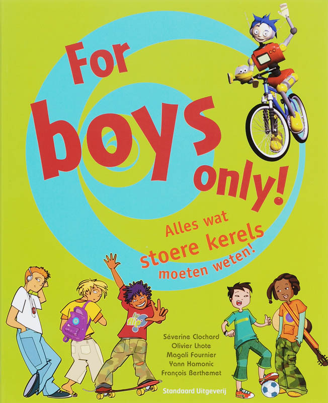 Omslag van For boys only!