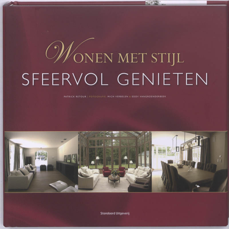 Omslag van Wonen met stijl - Sfeervol genieten