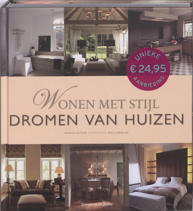 Omslag van Wonen met stijl-Dromen van huizen