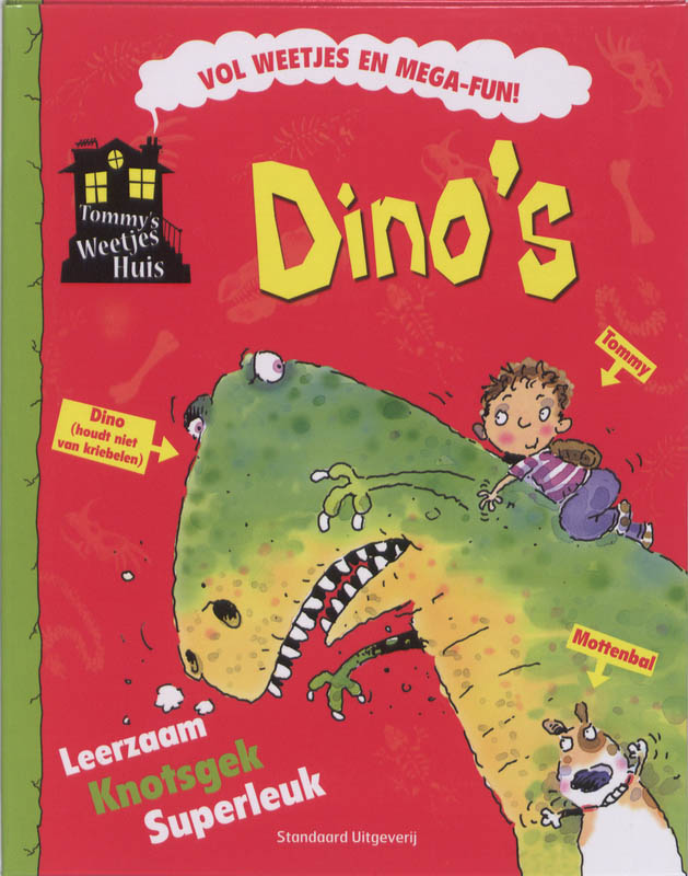 Omslag van Tommy's weetjeshuis Dino's