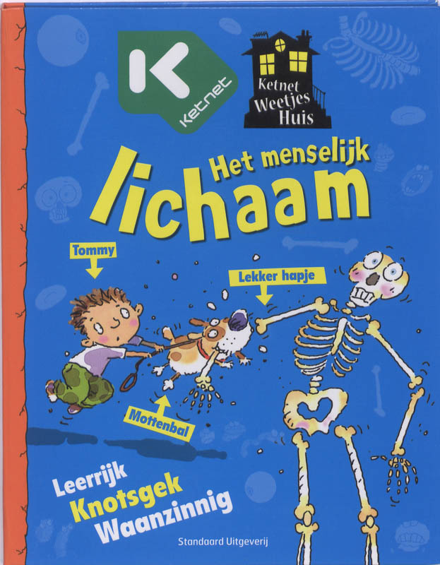 Omslag van Ketnet weetjeshuis Het menselijk lichaam