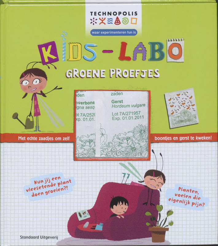 Omslag van Kids Labo Groene proefjes