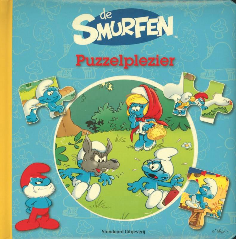 Omslag van De smurfen puzzelplezier