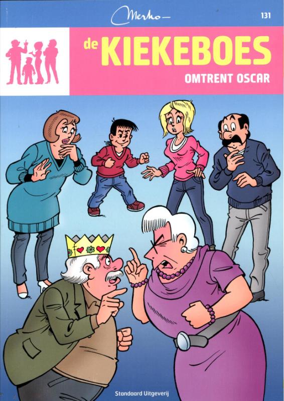 Omslag van De Kiekeboes Omtrent Oscar