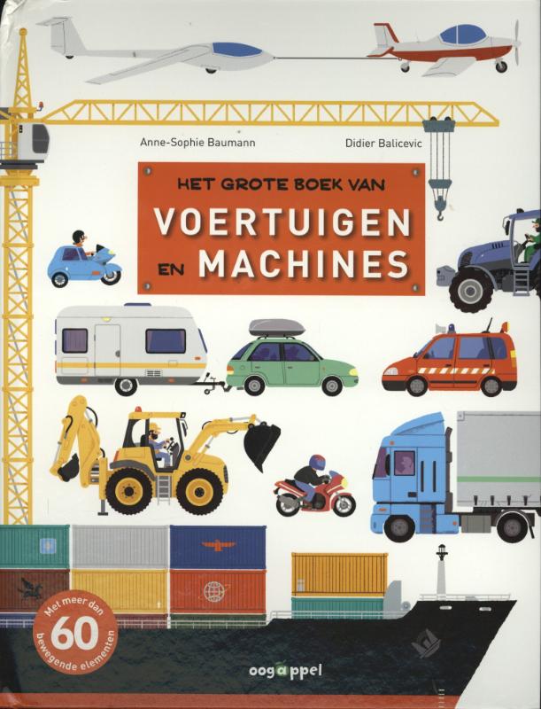 Omslag van Het grote boek van voertuigen en machines