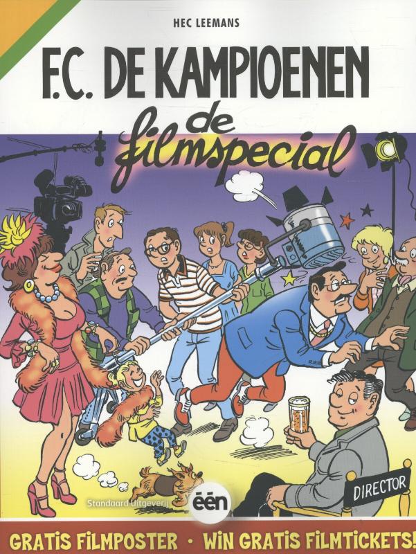 Omslag van De kampioenen maken een film