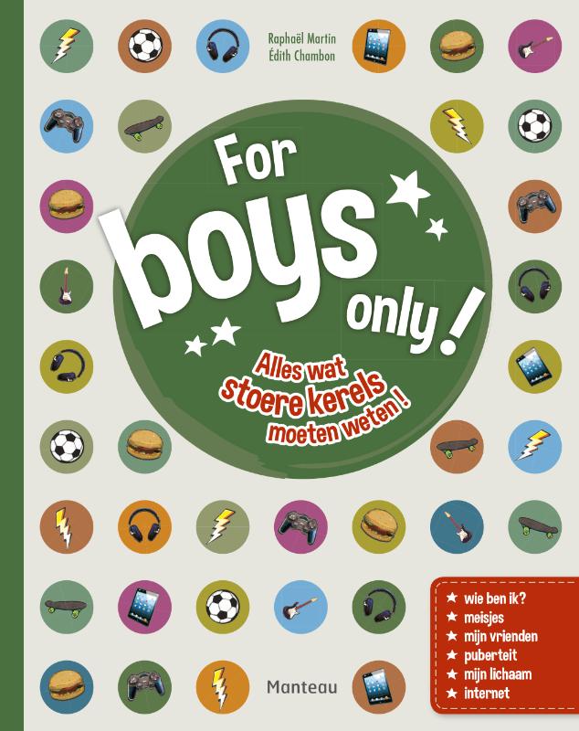 Omslag van For boys only!