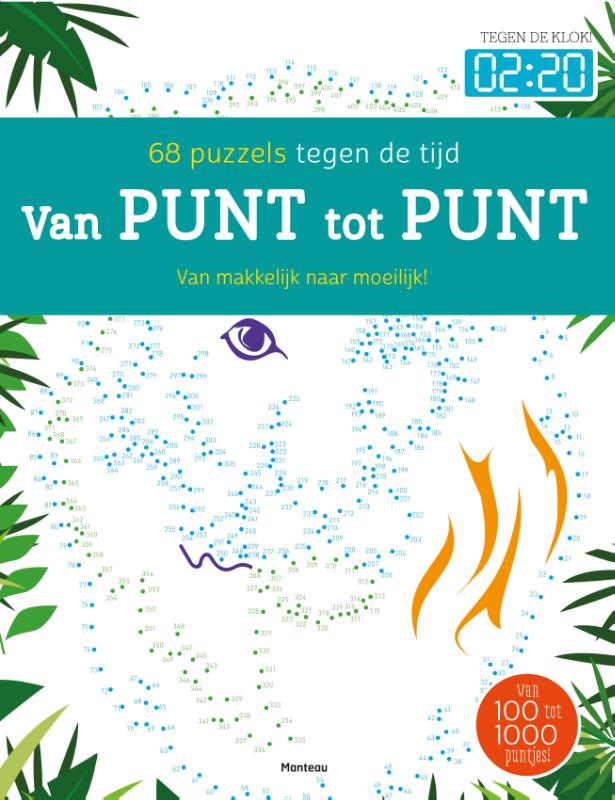 Omslag van 72 puzzels tegen de tijd, van makkelijk n aar moeilijk!