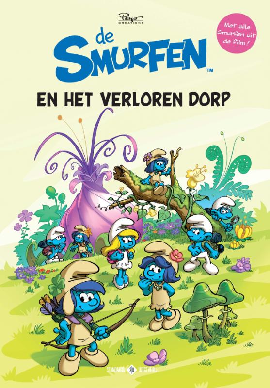 Omslag van De Smurfen en het verloren dorp