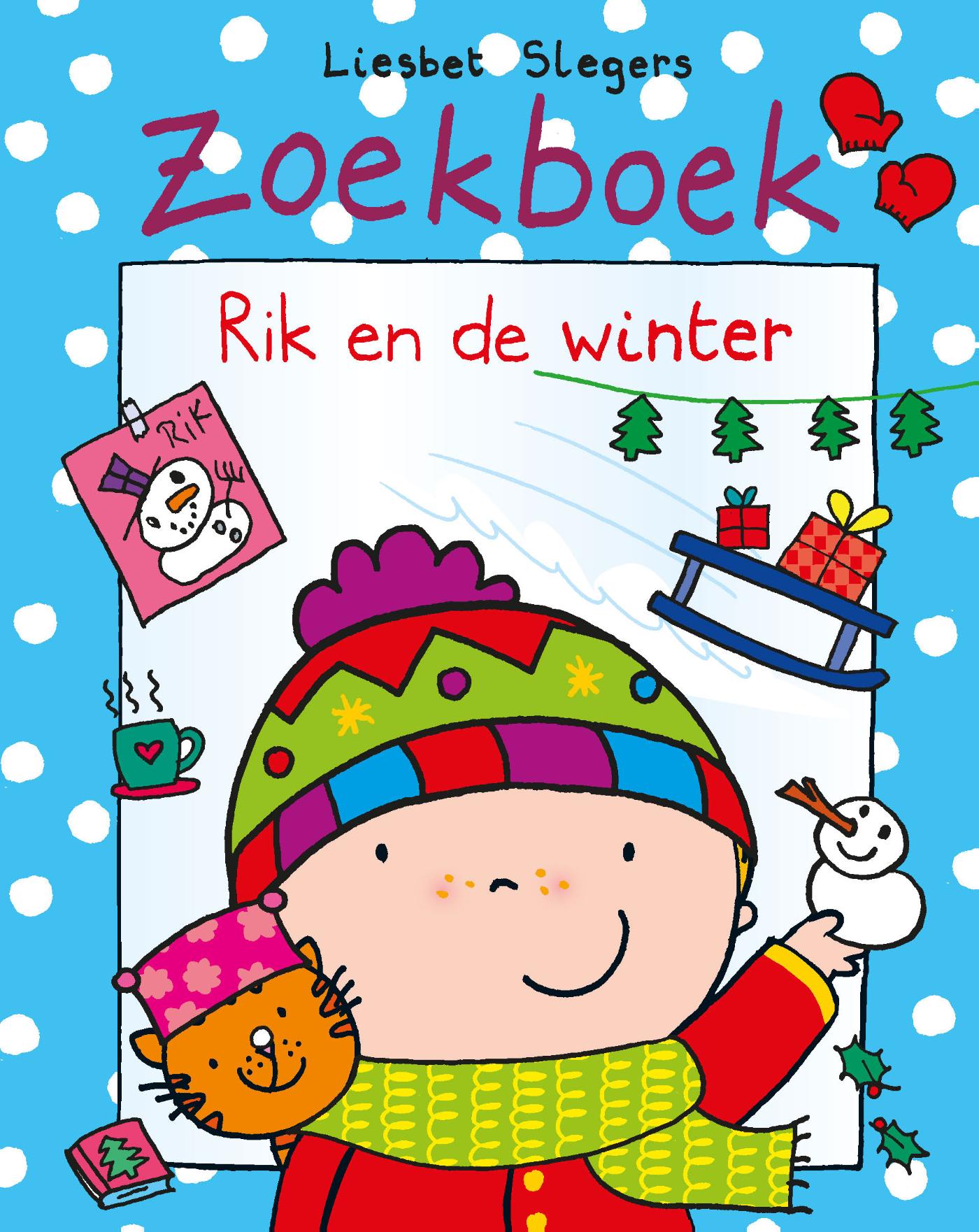 Omslag van Zoekboek Rik en de winter