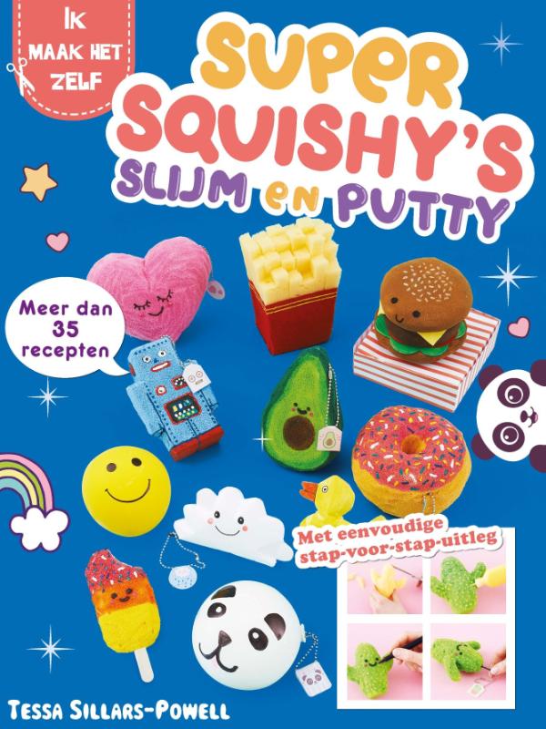 Omslag van Super squishy's slijm en putty