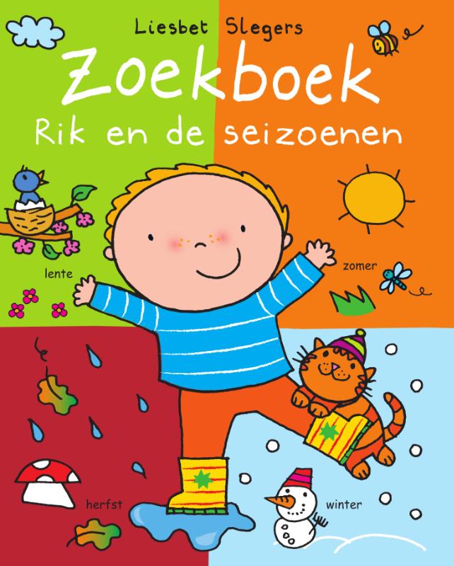 Omslag van Zoekboek Rik en de seizoenen